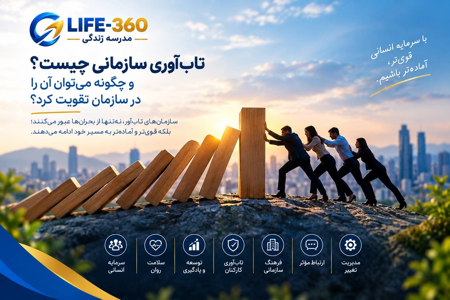تاب آوری سازمان ها پلتفرم لایف360